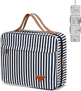 Wash Bags, Toiletry Bag, Makeup Bag Travel Hanging Cosmetic Bag, Wash Bag with Hanging Hook, Make Up Case Organizer Waterproof for Travel and Bathroom Shower, Gifts for Women & Girls