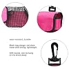 Scuba Diving Gear Bag, Safety Smb Dive Mesh Bag Finger Reel Storage Pocket Carry Case Rotatable Hook Waist Pouch With Buckle Snorkeling Snorkel Equipment Fins Swimming Sports