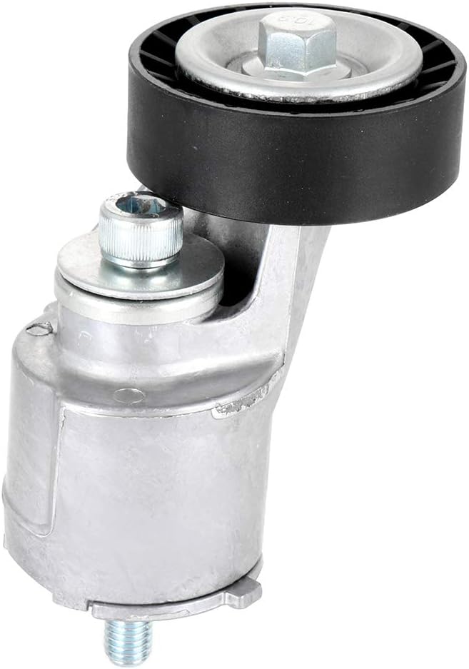 SCITOO 07K903315F 07K903315H 07K903315M 07K903315S 38314 89620 Belt Tensioner with Pulley Fit for Volkswagen Beetle Beetle Cabrio Bora for Golf for Golf SportWagen Jetta for Passat Rabbit