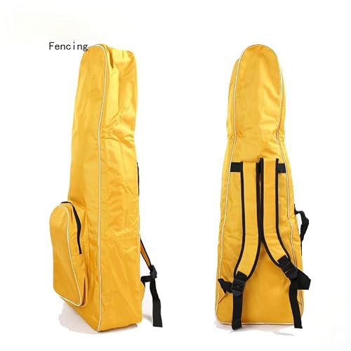 Fencing Equipment Storage Bag, Sword Backpack for Epee, Saber, Foil and Mask, Portable HEMA Gear Carrier (Dark grey)