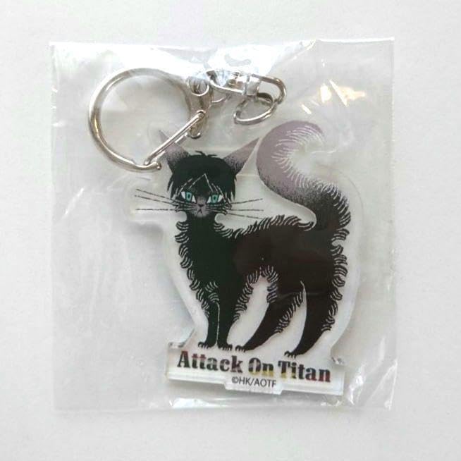 進撃の巨人 黒ねこ意匠アクリルチャームコレクション 全8種 進撃の巨人 黒