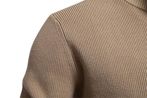 Men's Knit Pullover, Half-Zip, Loose, Relaxed, Loose, Relaxed Long-Sleeve3