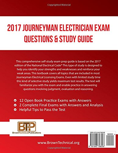 2017 Journeyman Electrician Exam Questions and Study Guide