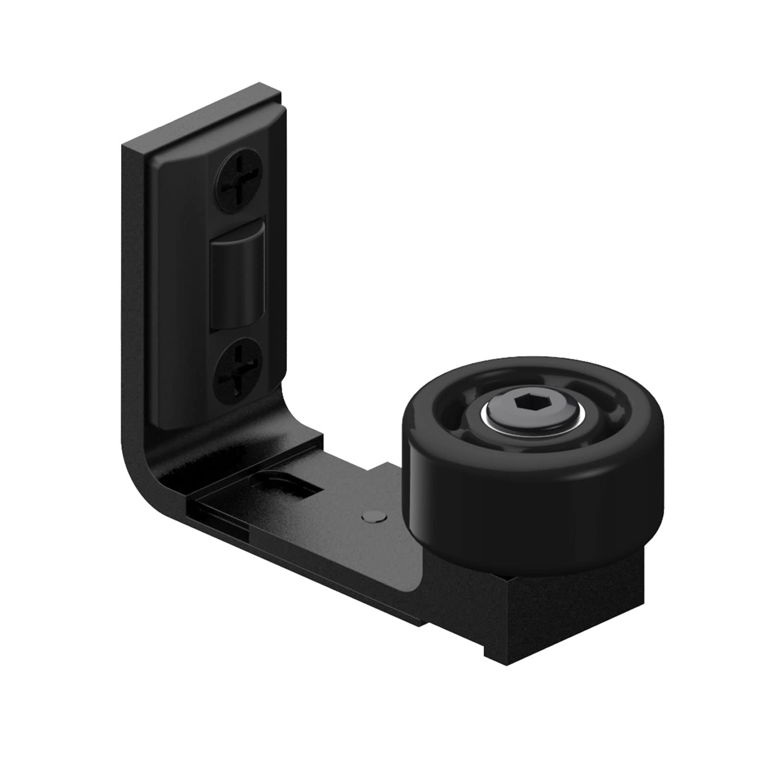 WOLFBIRD Sliding Barn Door Adjustable Floor Guide Upgrade Bottom Door Roller Guide Wall-Mounted