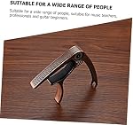 GALPADA Red Copper Snake Pattern Guitar Capo Capo for Acoustic Guitar Portable