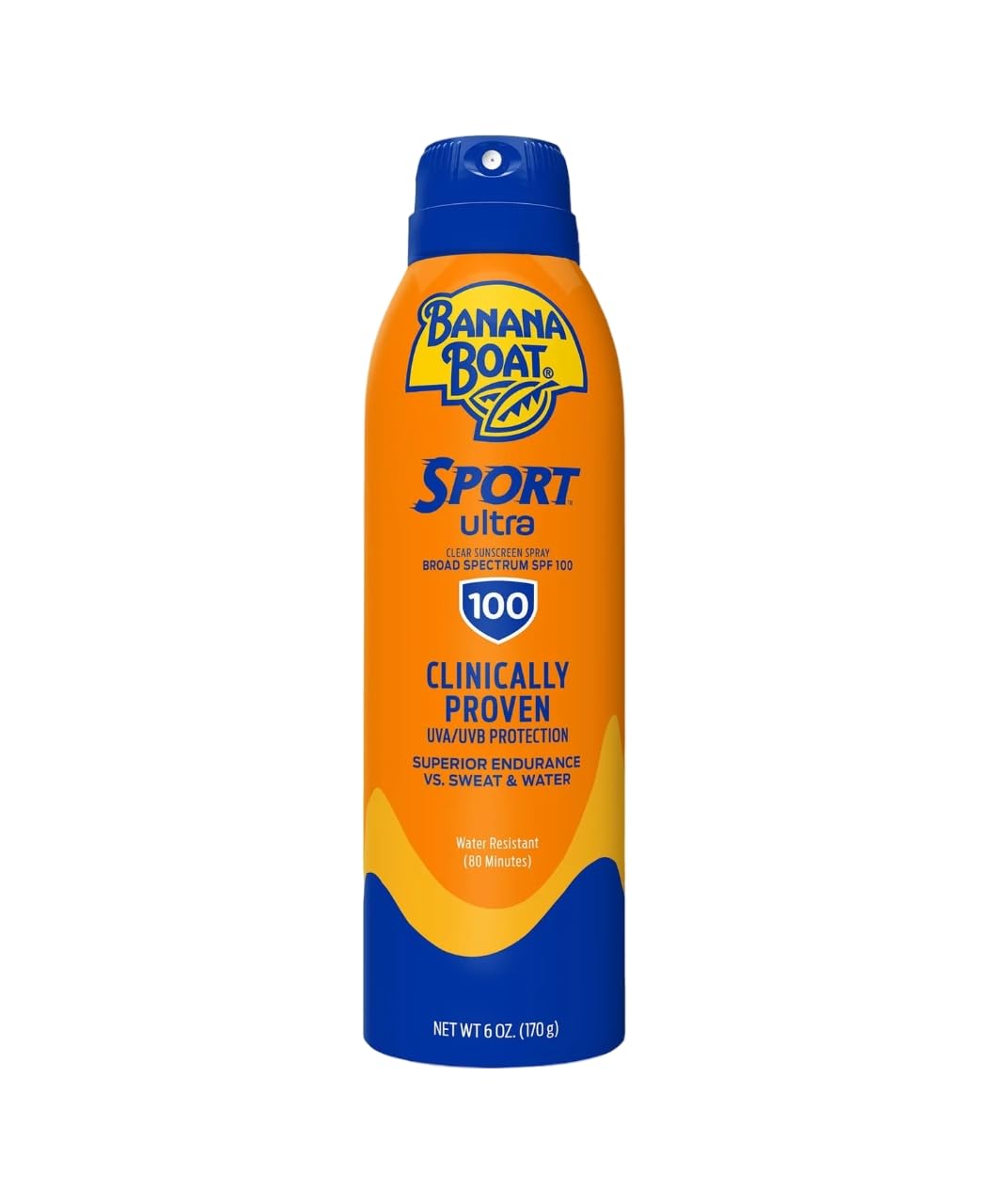TX11041EA - Banana Boat Sport Performance UltraMist Sunscreen Spray with SPF 100 6 oz