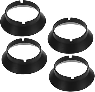 4pcs Coffee Grinder Sealing Gasket Plastic Replacement Ring for Coffee Grinding Machine Parts Easy to Install and Clean Suitable for Kitchen Use