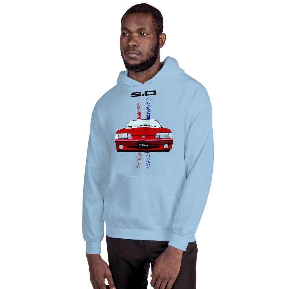 Mustang 5.0 Fox Body Notch Unisex bluza z kapturem