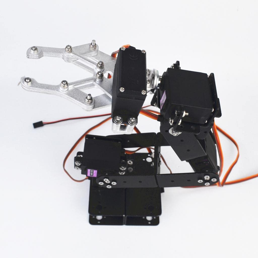 6 DOF Robot Manipulador Metal Mecánico Brazo Kit para Juguete Robótico Infantil