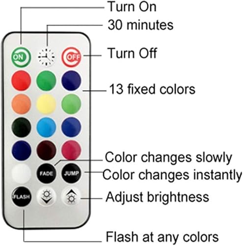 Miniatura 4 de QFFL Paneles de luz LED inteligentes LED de noche, modular, sensible al tacto, lámpara de noche con control remoto, regulable, color RGB para