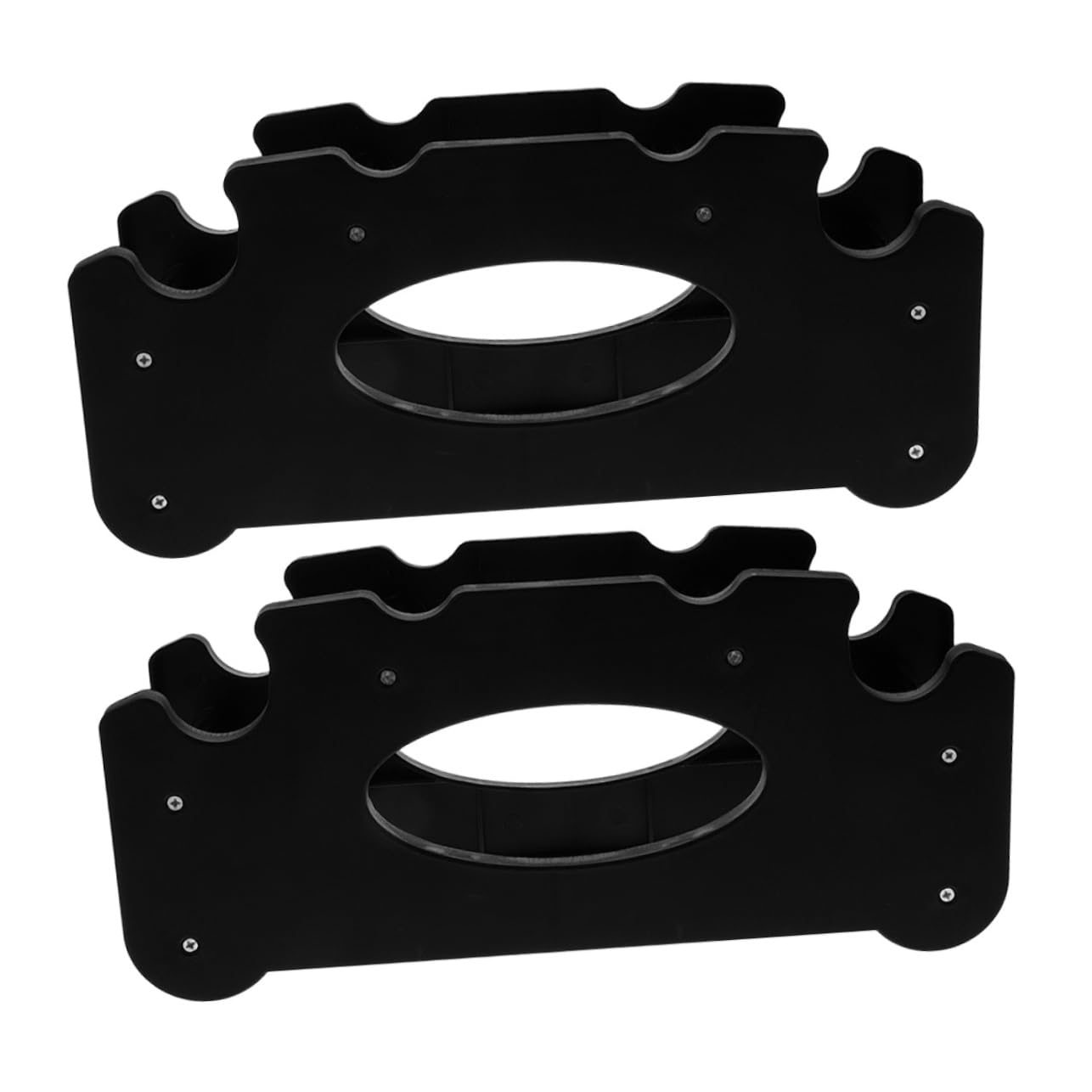 VICASKY 2Pcs Dumbbell Rack Stand Space Efficient Weight Organizer for Home Gym Holds Dumbbells for Fitness and Strength Training Dumbbell Holder for Workout Area