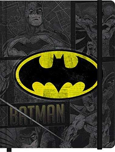 Caderno de anotação G 190x245MM DC Comics Batman 80Fls, Jandaia
