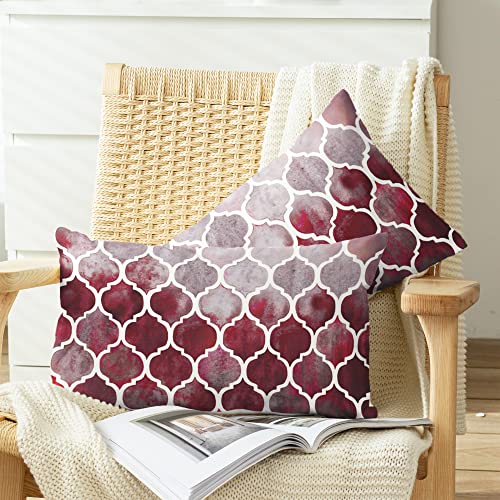 CaliTime Copricuscini e federe 2 Pack 30cm x 50cm