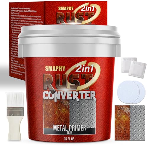 Rust Converter for Metal ,Stops & Prevents Corrosion on Metal,