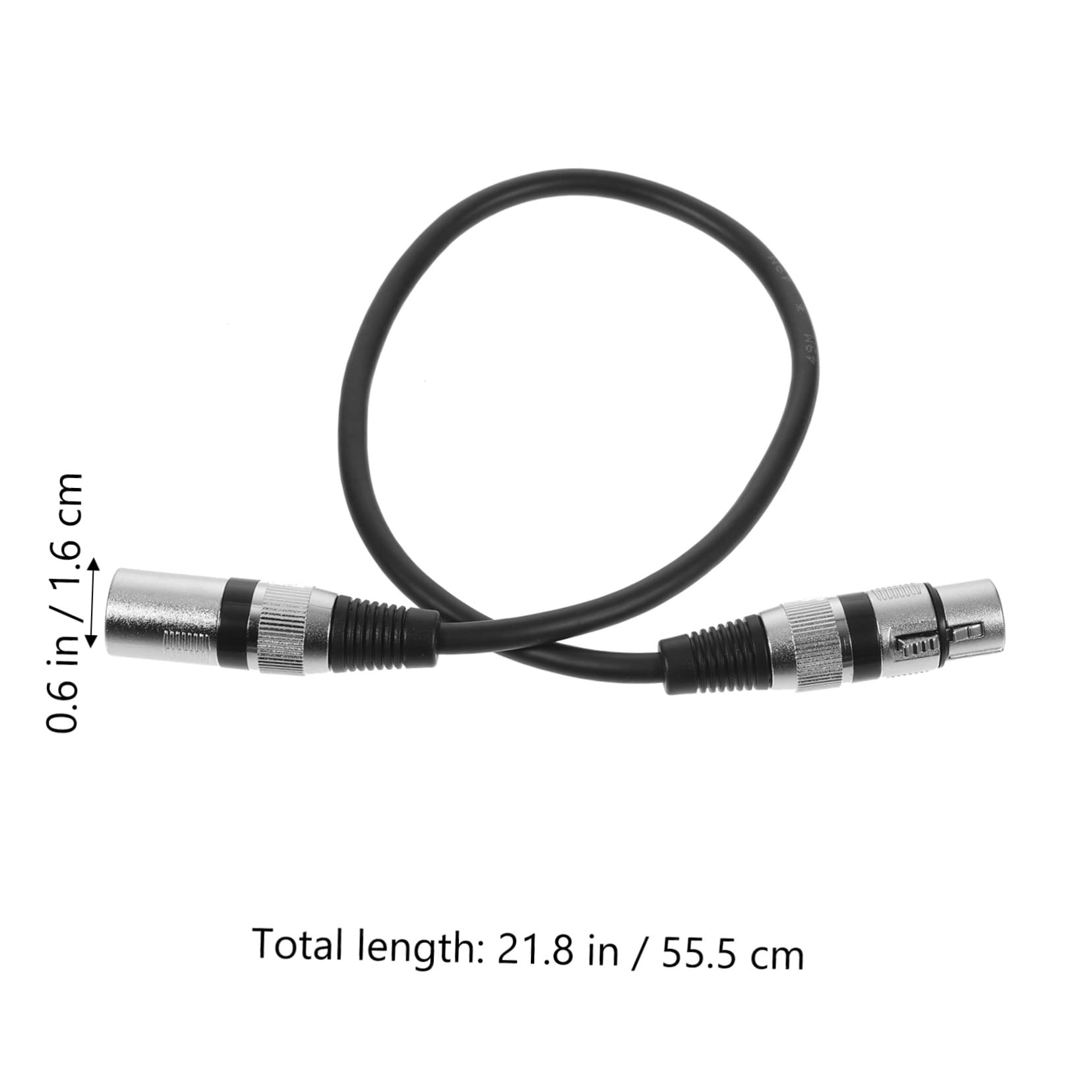 Supvox 6stücke Poliges Xlr-mikrofonkabel Xlr-kabel für Mikrofon Stecker Buchse Professionelles Kabel für Audiogeräte Studio und Live-anwendungen