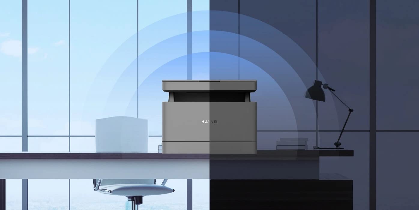 HUAWEI PixLab B5, Stampante Laser Multifunzione (stampa-copia-scansione), A4, 30ppmm, cambio toner in un gesto, stampa fronte/retro automatico,USB,Wi-Fi,LAN, Nero