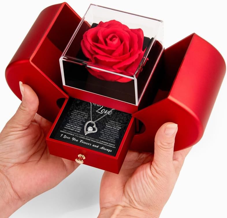 VIRAGIL Girlfriend Necklace From Boyfriend, To My Love Necklace Soulmate Necklace For Women Future Wife, Jewelry Birthday Christmas Valentine's gifts For Girlfriend - Image 2