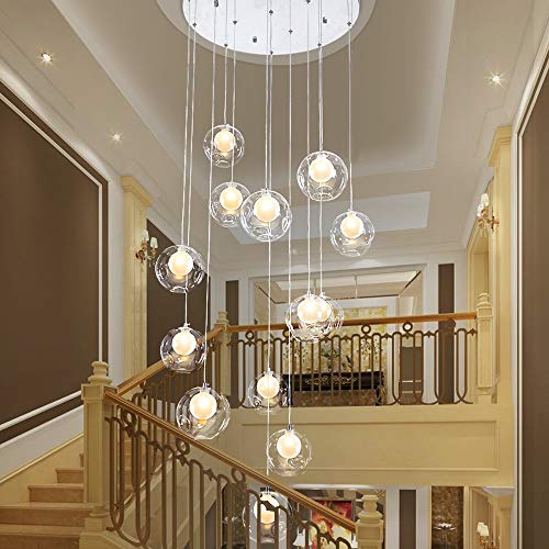 Chandelier moderne ESTAURE pour sublimer un grand salon sombre