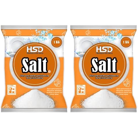 HSD 1kg Dishwasher Salt for Limescale Prevention Cover
