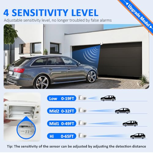 Driveway Alarms Wireless Outside, Weatherproof Motion Sensor Alarm System - Image 5