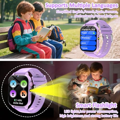 Image of Kids Smart Watch for Boys Girls - Smart Watch for Kids Fitness Watch