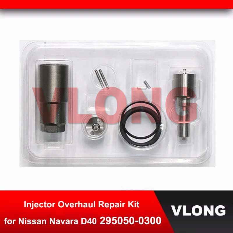 Diesel Injector Overhaul Kit for Denso for Nissan Navara D40 G3 Injektor Repair Parts 295050-0300 16600-5X00A 16600-5X00D 5X01A - (Style: A, Color: for 16600-5X01A)