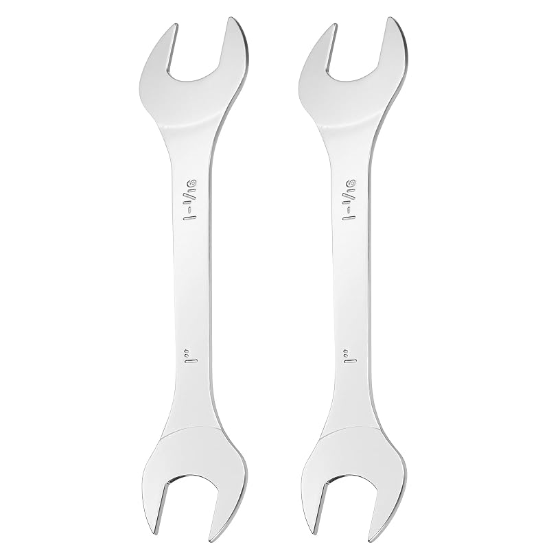 HARFINGTON Chaves de Boca Finas SAE para Espaços Restritos, 1 x 1 1/16 pol., 3 mm, Kit com 2 peças