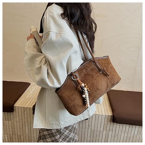 Bolso Faux Suede para mujer, grande y suave miniatura 2
