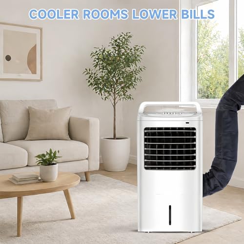 Image of Portable AC Hose Insulation Sleeve, Air Conditioner Hose Cover Wrap for 5 inch & 5.9 inch Diameter Exhaust Hose, AC Duct Vent Cover Sleeve with Upgrade Heat Insulation Material,One Step Install, Black