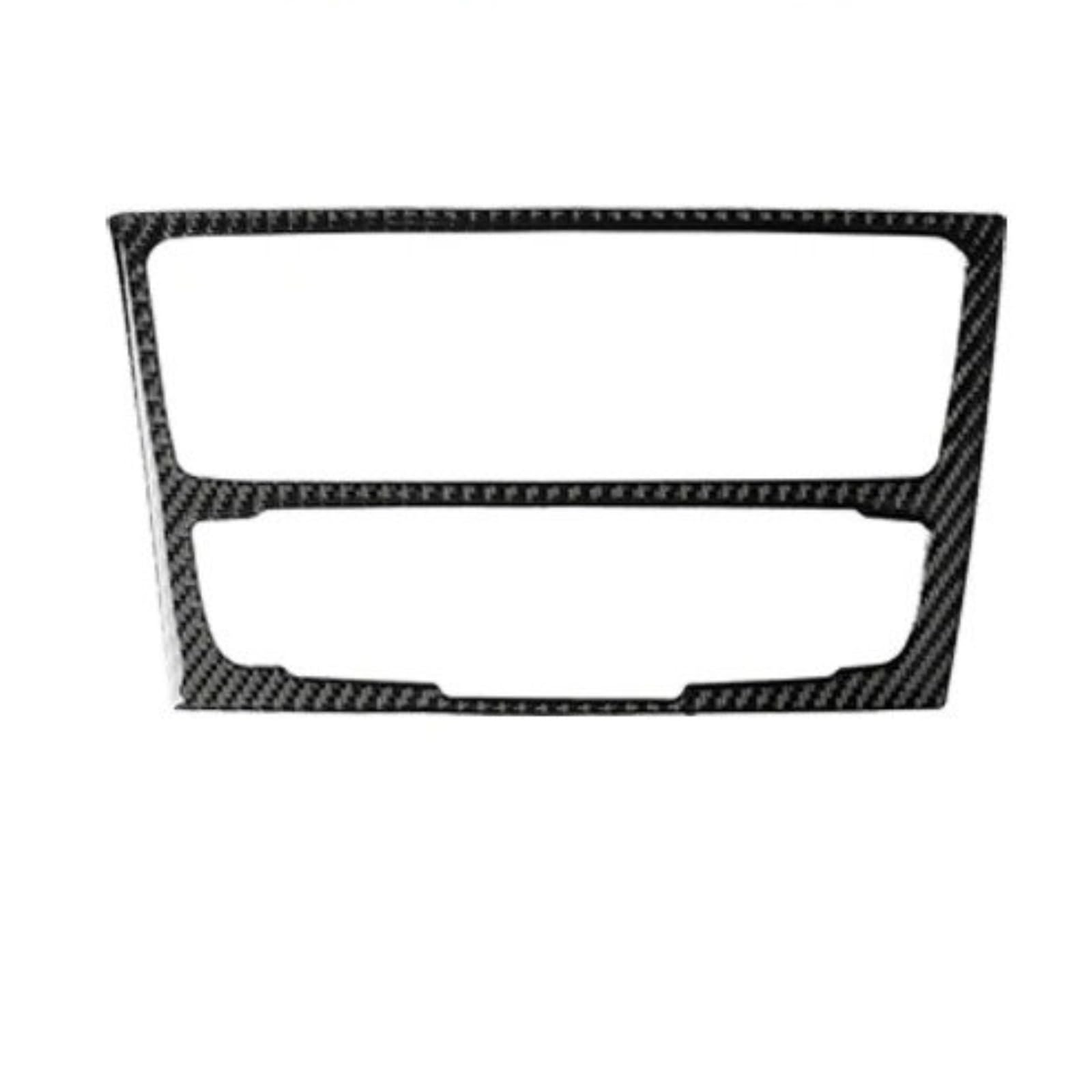 Interior Trim for Q5 for SQ5 8R 2009-2017 Carbon Fiber Center Console Dashboard Gear Shift Air Outlet Suite Car Interior Accessories Sticker Auto Central Inner(10)