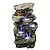 Bear Creek Waterfall Fountain - Huge Towering Rock Outdoor Water Feature for Gardens & Patios. Hand-Crafted Weather Resistant Resin. LED Lights & Pump Included.