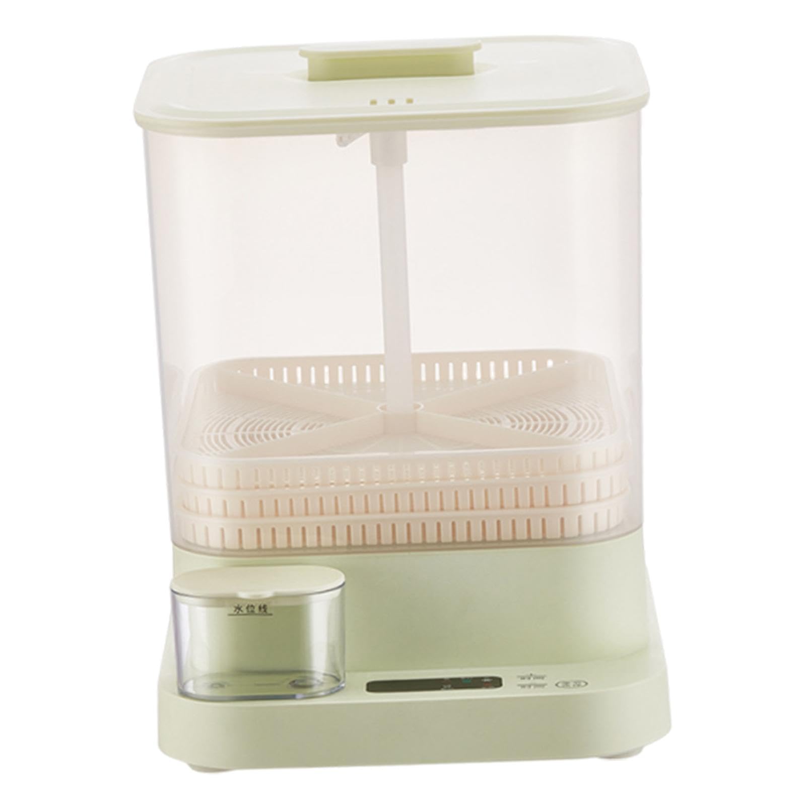 perfk Machine à germer Les graines de soja, kit de Germination, Appareil Intelligent et Polyvalent pour la Maison, 3 Modes saisonniers, yaourtière pour