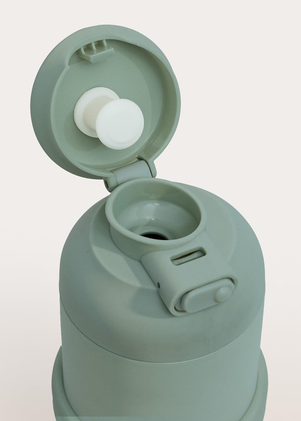 CREATE/BABY PORTABLE MILK WARMER/Termo calentador de leche y agua para biberones verde sage/Selector de temperatura, para leche materna y de fórmula, capacidad de 310 ml, libre BPA/PFOA, 35W