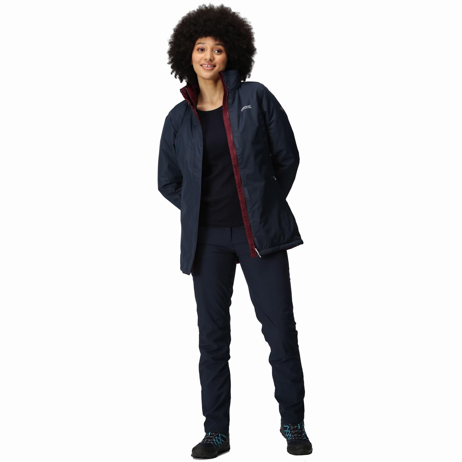 Regatta Women Blanchet II Waterproof And Thermoguard Insulated Jacket - Navy, Size 20
