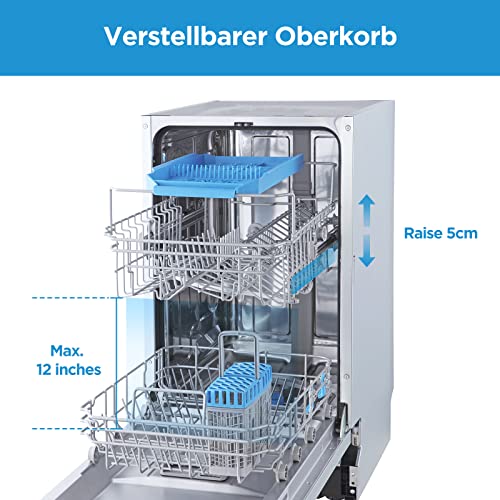 Midea Geschirrspüler SV 4.45, vollintegrierbar, 45 cm, 10 Gedecke