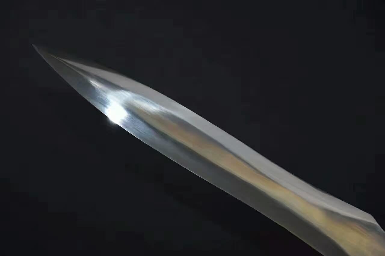 Dragon Spear/China Lance/High Manganese Steel Spearhead,Stainless Steel Rod,Length 82 inch