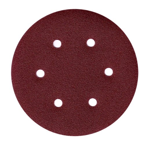 Ct&t Industrie 50 x Sandpaper 150 mm 6 Hole Grain = 40-180 Sanding Sheet for Random Orbital Sanders (50 x Grit = 40) 50x Körnung = 40
