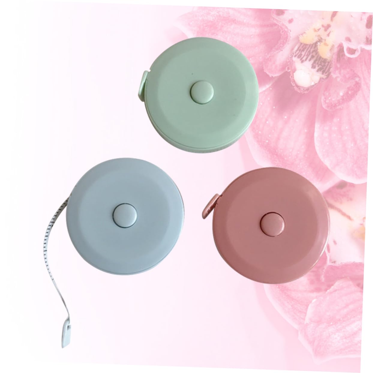 SHINEOFI 9 Piezas de medida métrica retráctil mini métrica corporal 1. 5 metros regla de medida accesorios de prueba de longitud