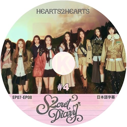 K-POP DVD Hearts2Hearts S2cret Diary #4 EP07-EP08 ���{�ꎚ������ �n�[�c�g�D�[�n�[�c KPOP DVD