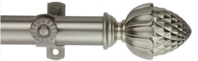 Rod Desyne 4867-285 Modern Acorn Curtain Rod