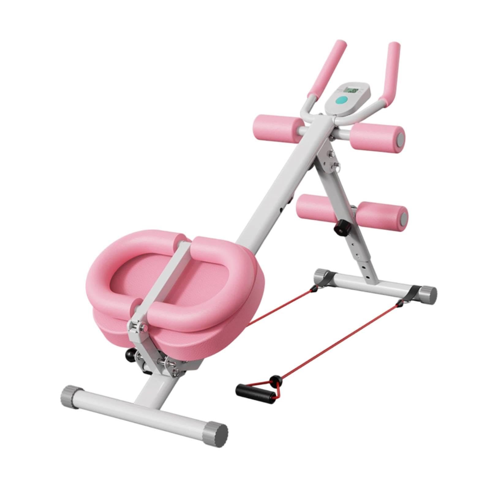 Dispositivo de Entrenamiento de Músculos Abdominales, Cinturón Adelgazante para La Cintura, para Gimnasio en Casa, Ajustable Y Plegable.
