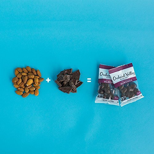 Orchard Valley Harvest Dark Chocolate Almonds, 1 Oz (Pack Of 8) #TOP2