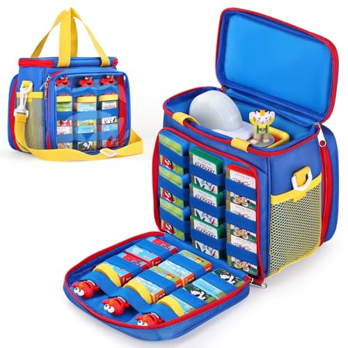 Image of Carrying Case Compatible with Little Tikes Story Dream Machine Books Starter Set, Portable Storage Bag for Story Books, Audio Play & Character with Handle and Shoulder Strap