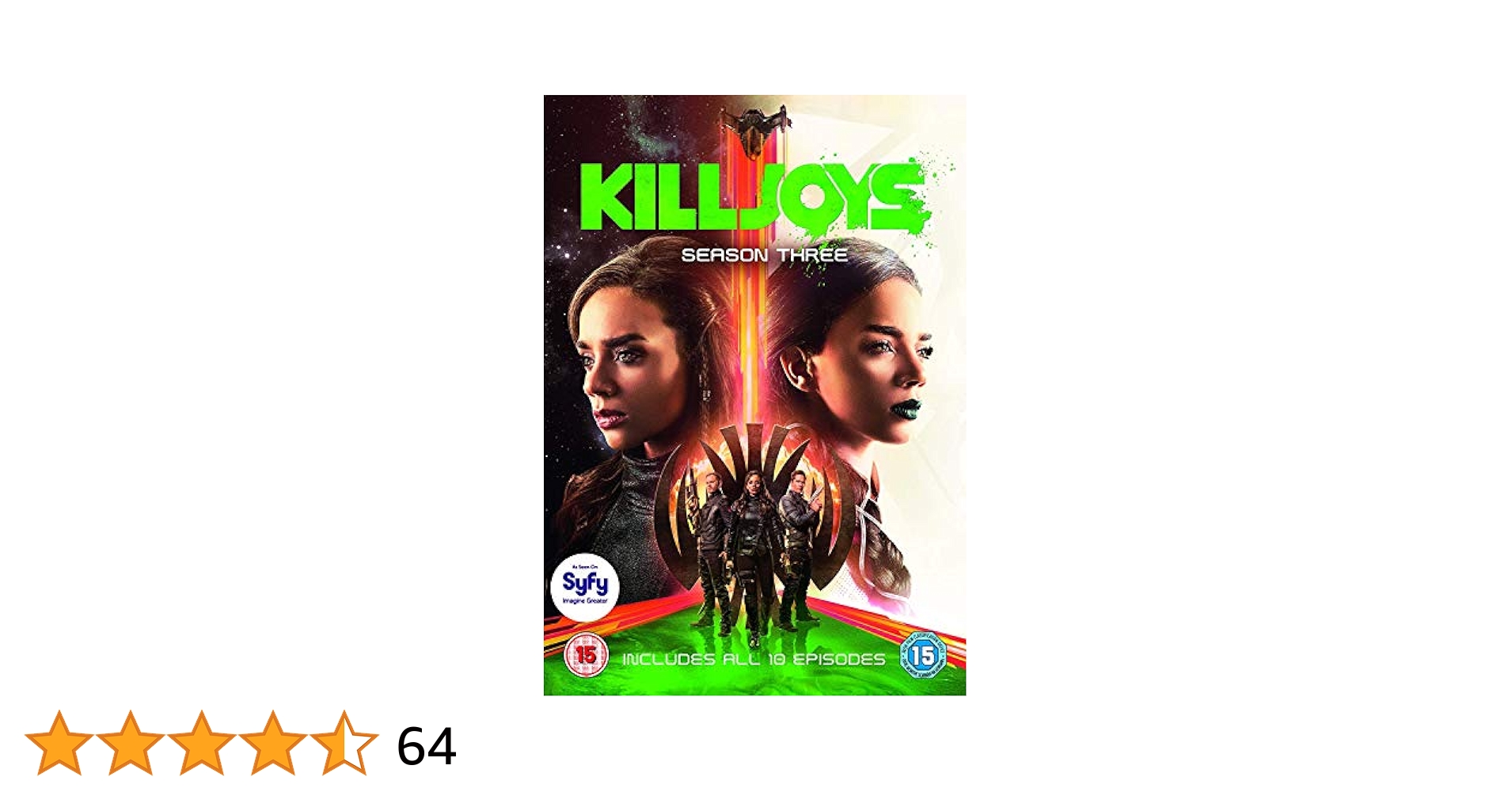Amazon.co.jp: Killjoys: Season 3 [Region 2] : DVD