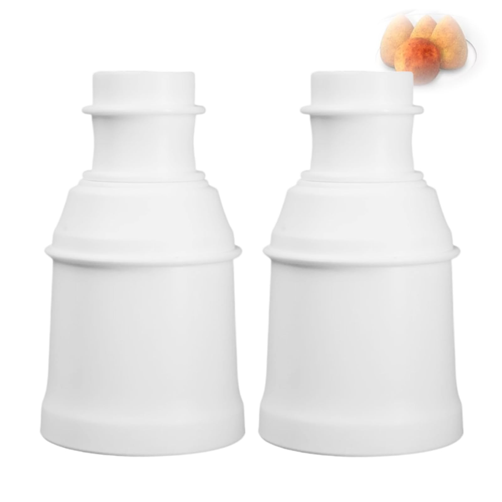 2 Stück Onigiri Form, 2 Form Arancini Maker, Onigiri Maker, Multifunktionale Reisbällchen 80-160g Fassungsvermögen, Ideal für Sushi, Fleischbällchen, Arancini und Vegane Bällchen