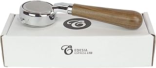 Porte-filtre sans fond pour machine à  expresso GAGGIA 58mm â€“ poignée en noyer, filtre 21 g
