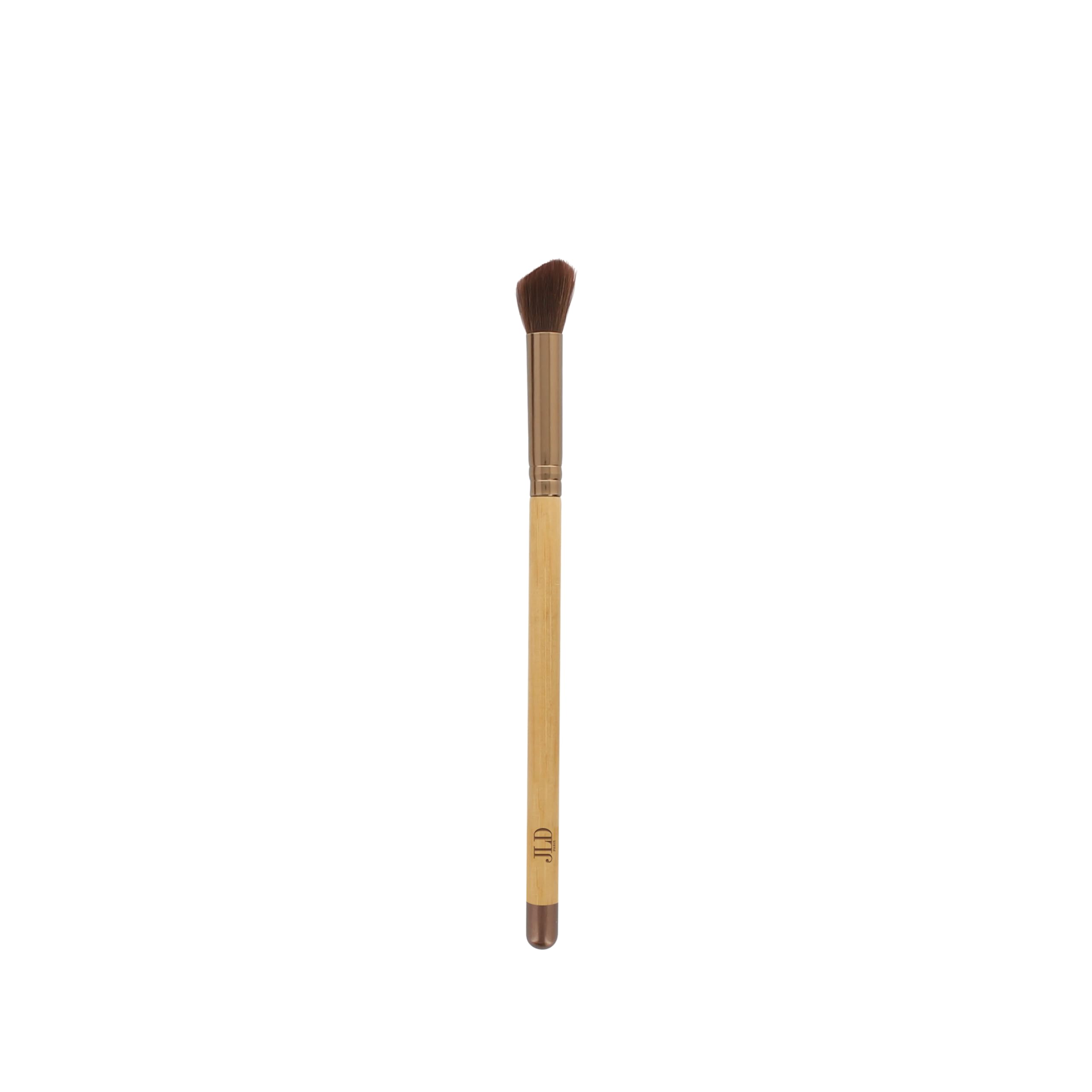 Jean Louis David Go Green Collection Eye Shadow Brush Makeup Brush Vegan Bristles 100% Synthetic Bamboo Handle FSC Certified