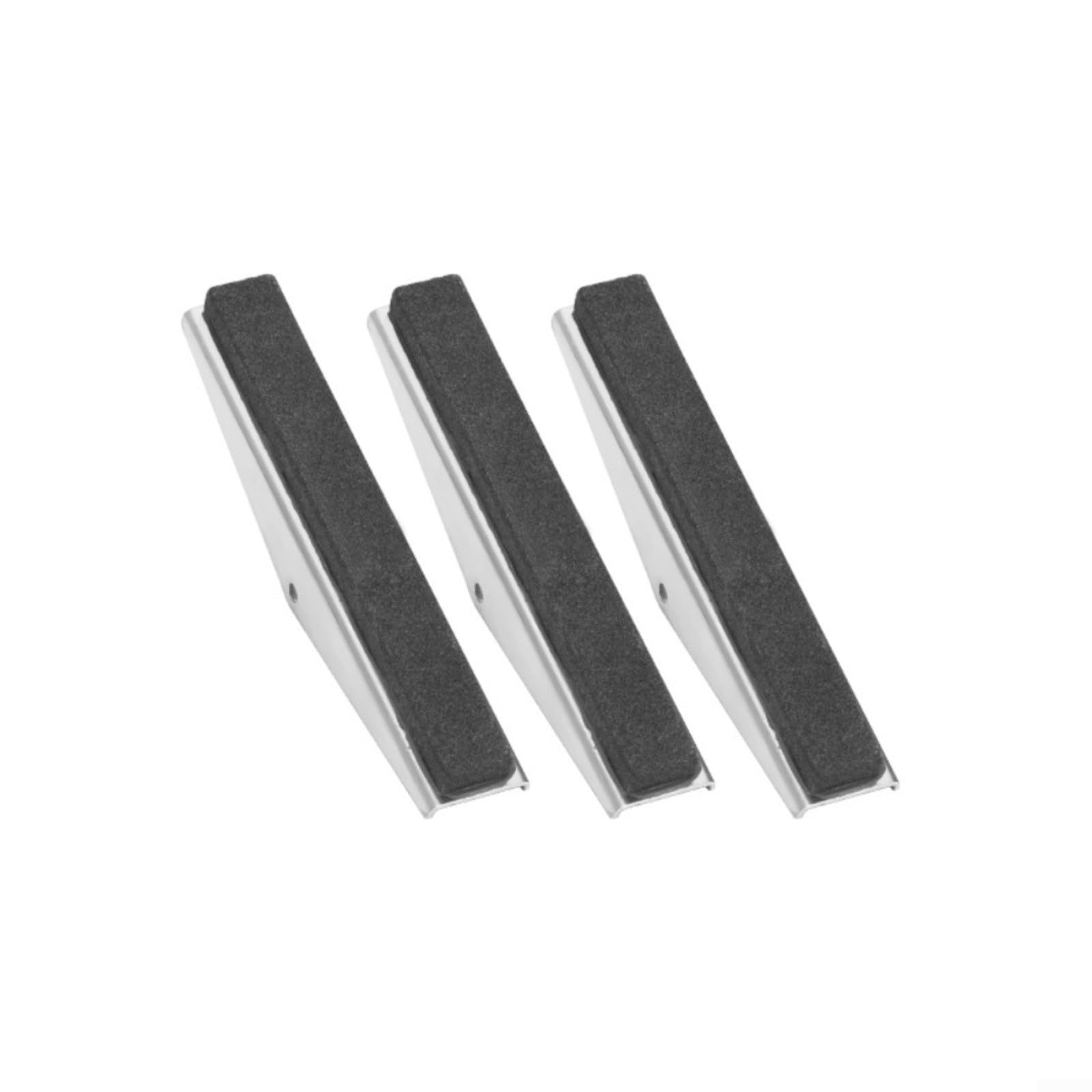 Set di 3 pietre per levigatura del cilindro del motore e rimozione di sbavature in metallo, per la riparazione del motore (7,6 cm)
