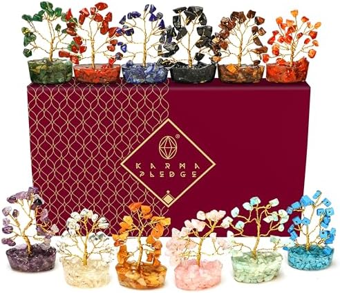 Crystal Tree Set of 12 Unique Birthday Gifts for Women, Sister, M...