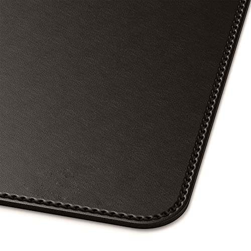 MousePad Desk Pad Eddias em Couro Ecologico 70x30cm - (Café)